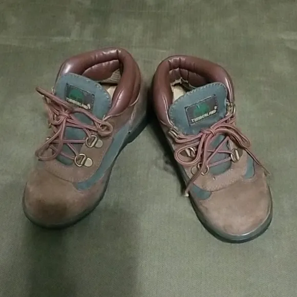 Hp🎯🎊🎉Timberland boy's beef and broccoli field boots