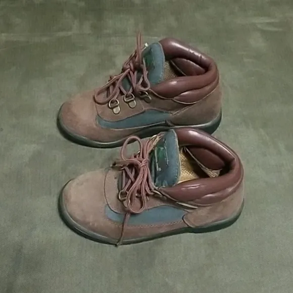 Hp🎯🎊🎉Timberland boy's beef and broccoli field boots