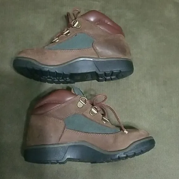Hp🎯🎊🎉Timberland boy's beef and broccoli field boots