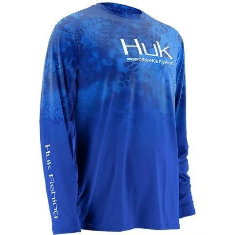 Huk Men's Kryptek Solid Long Sleeve Icon
