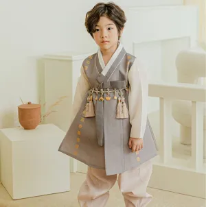 Hyunwoo Brown-gray Boy Hanbok (1-12YR)