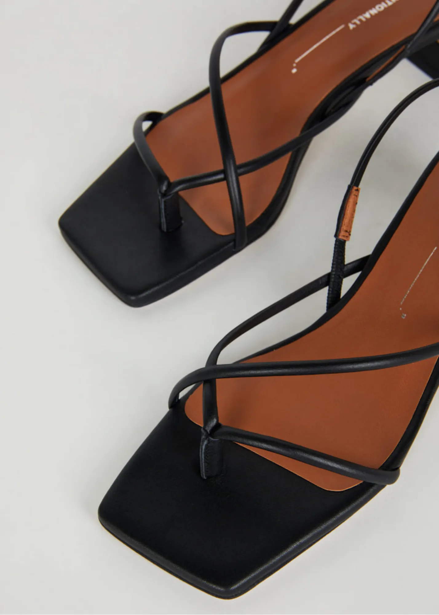 Intentionally Blank FREYA-Black Leather
