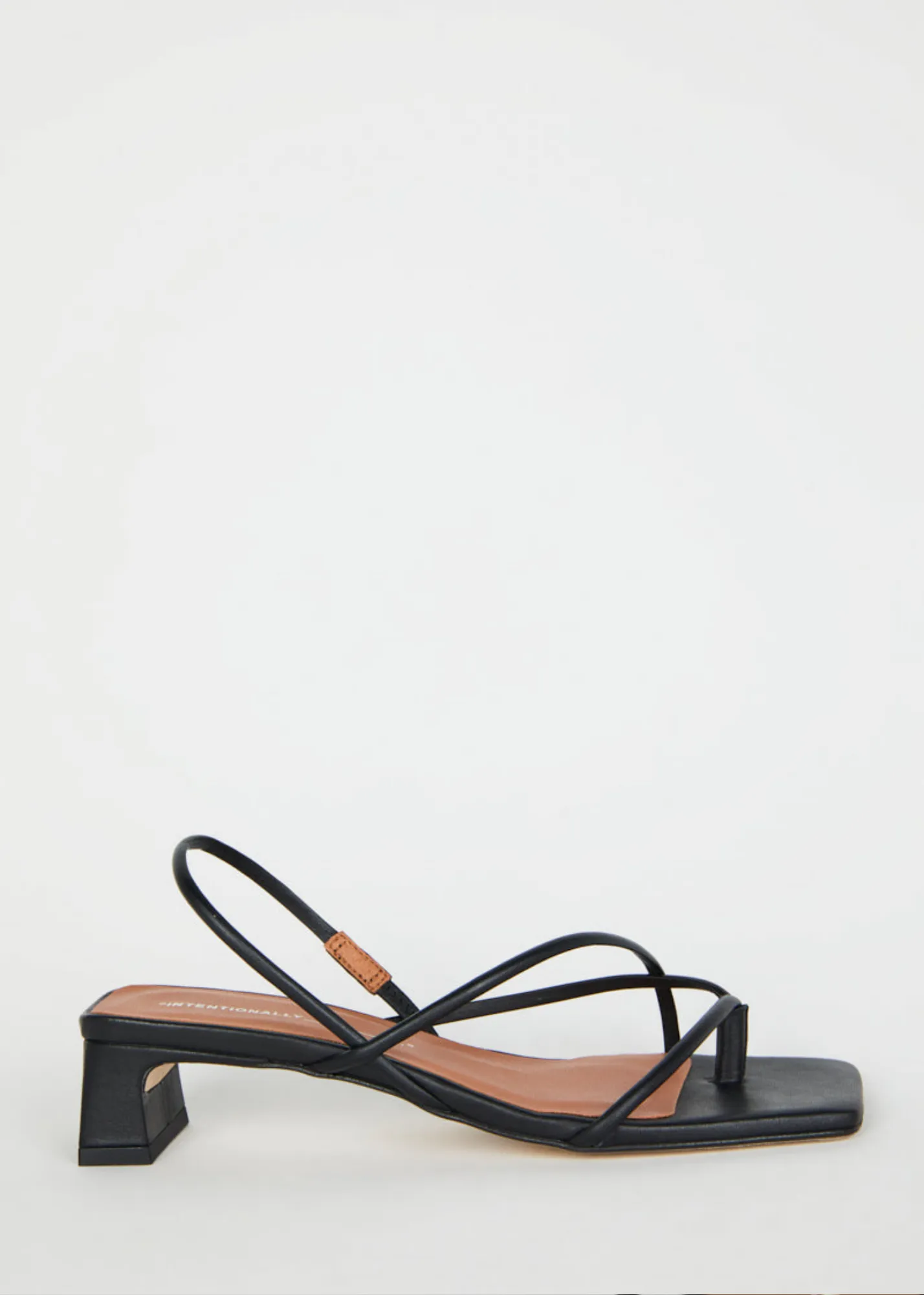 Intentionally Blank FREYA-Black Leather