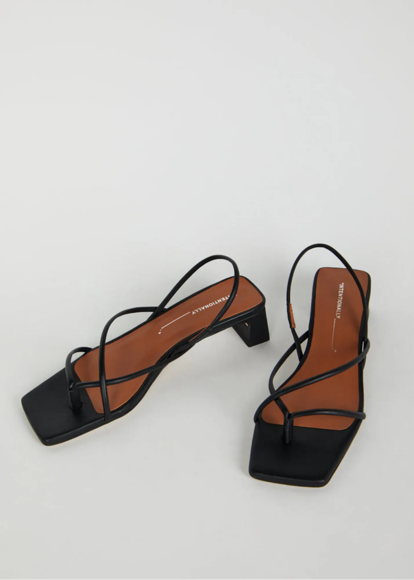 Intentionally Blank FREYA-Black Leather