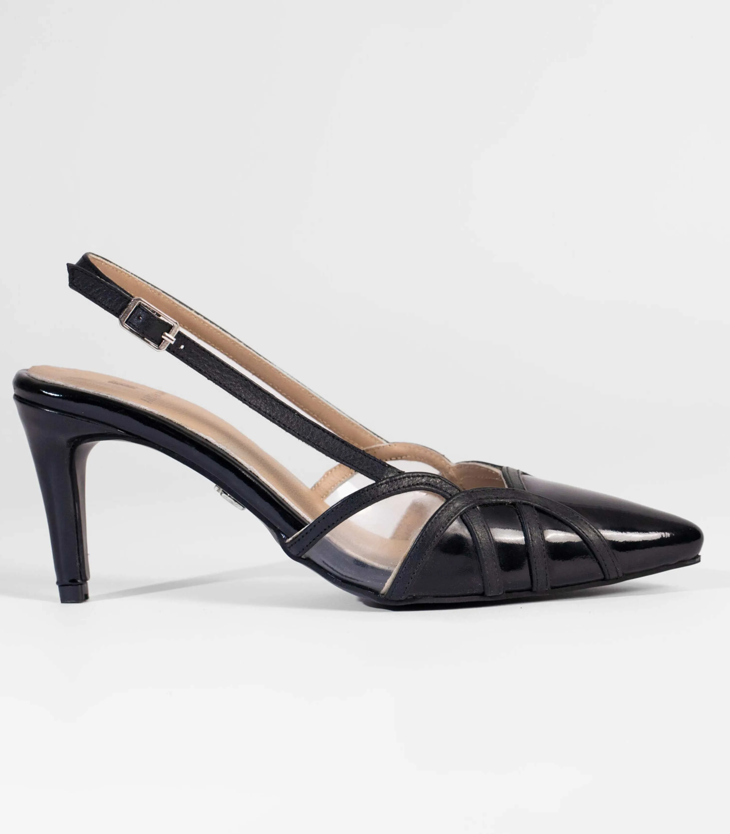 Jayda Shoes - Dome Sling Back Genuine Leather