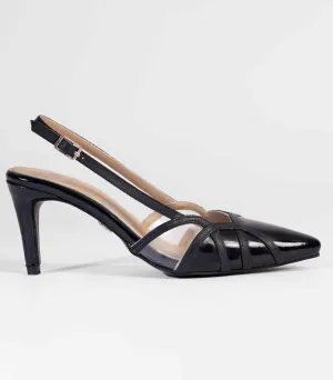 Jayda Shoes - Dome Sling Back Genuine Leather