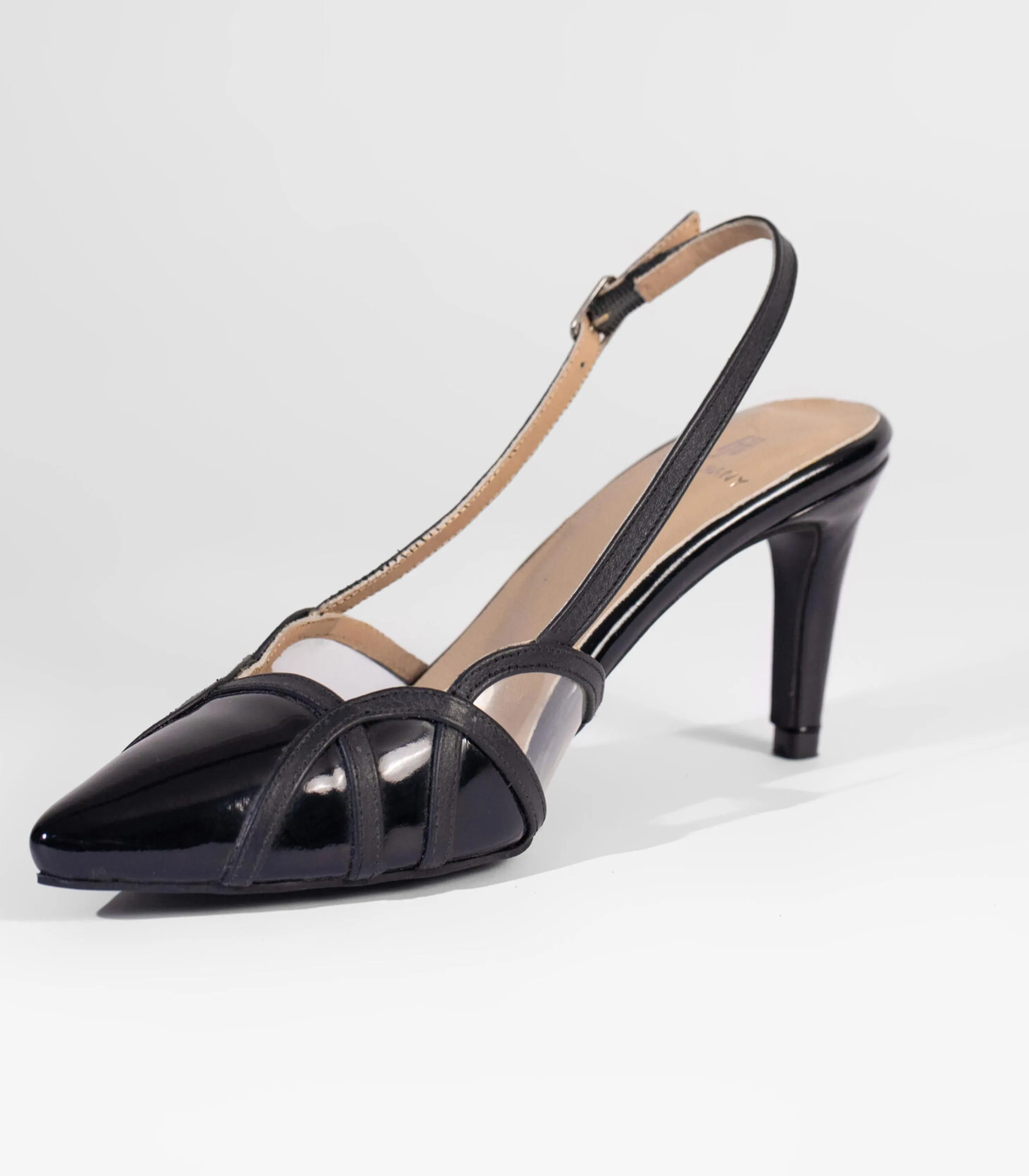 Jayda Shoes - Dome Sling Back Genuine Leather