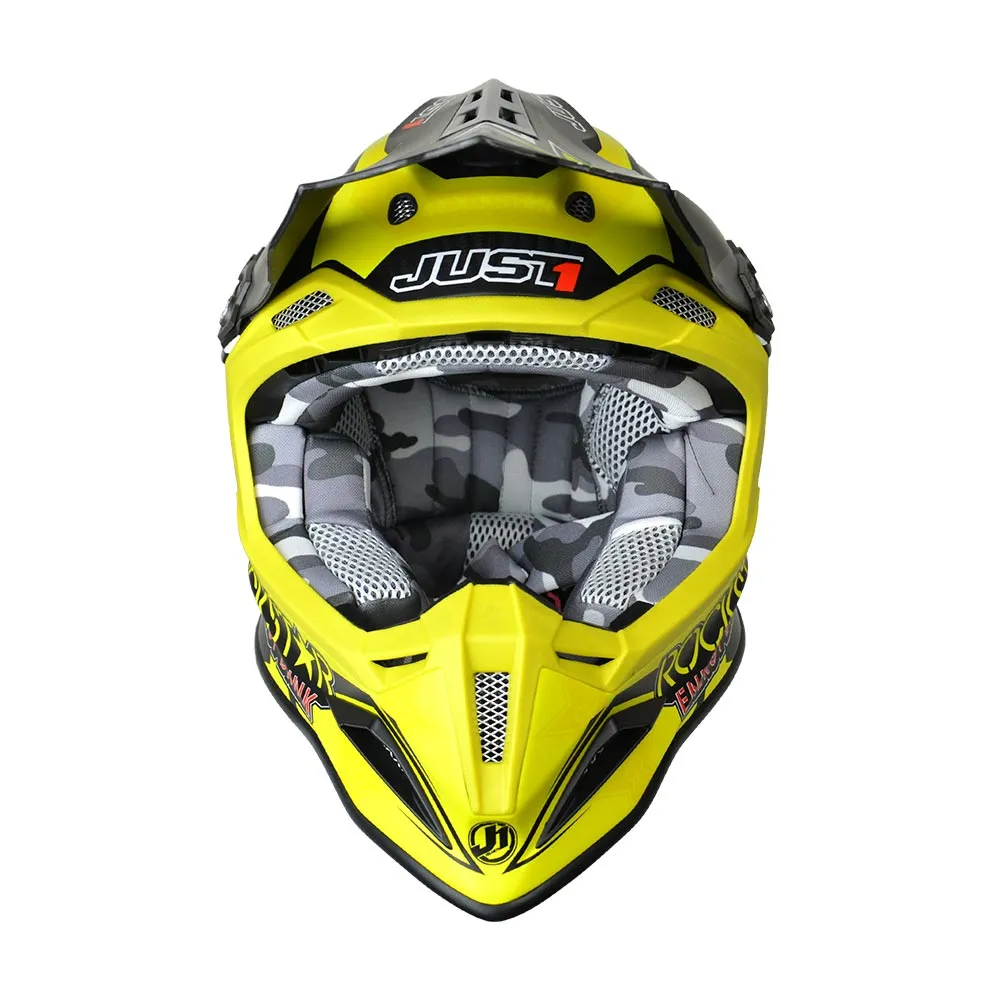 JUST1 Carbon Rockstar Matte Helmet