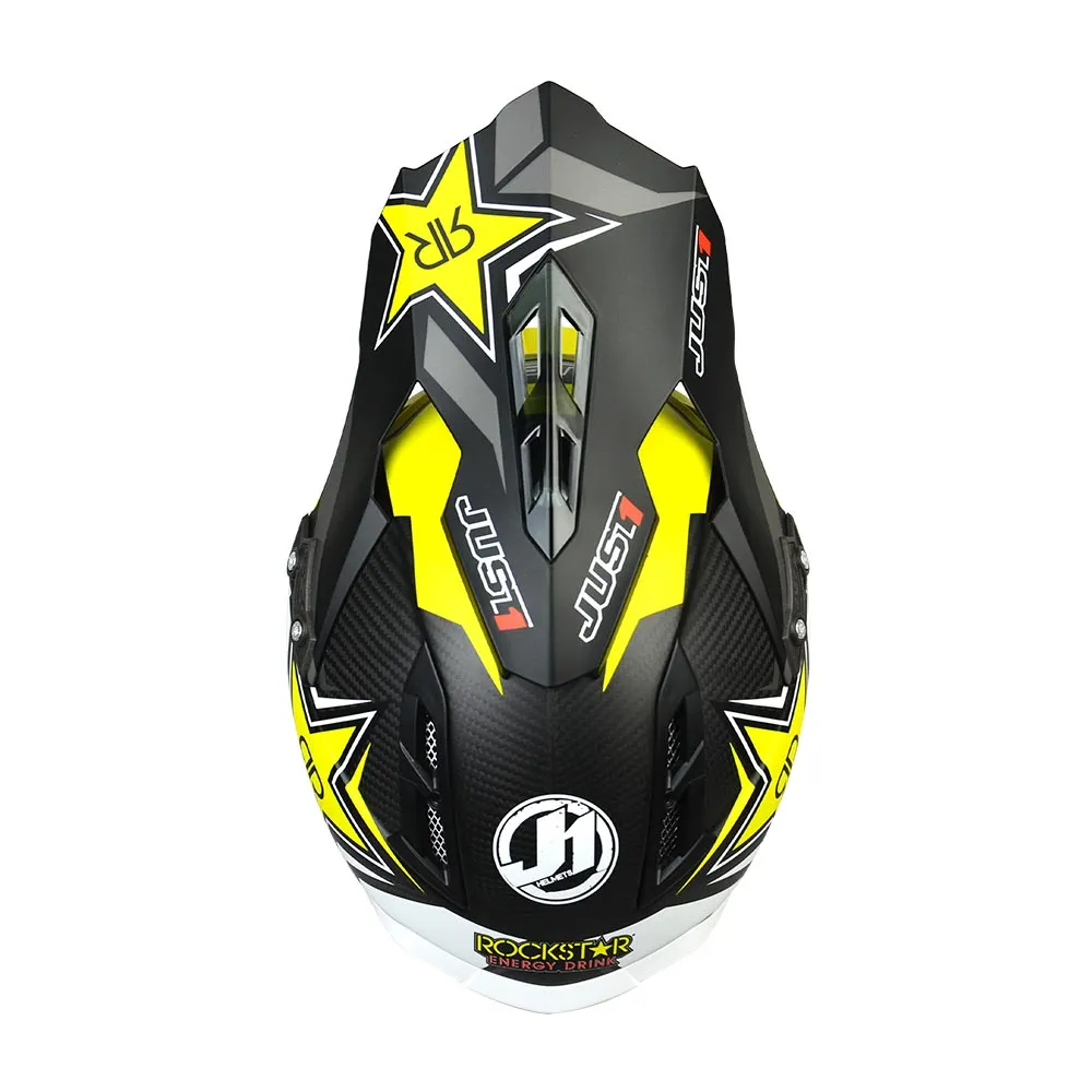 JUST1 Carbon Rockstar Matte Helmet
