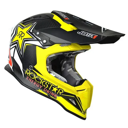 JUST1 Carbon Rockstar Matte Helmet