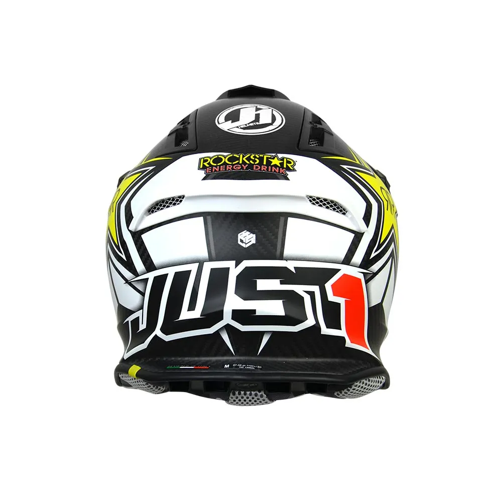 JUST1 Carbon Rockstar Matte Helmet