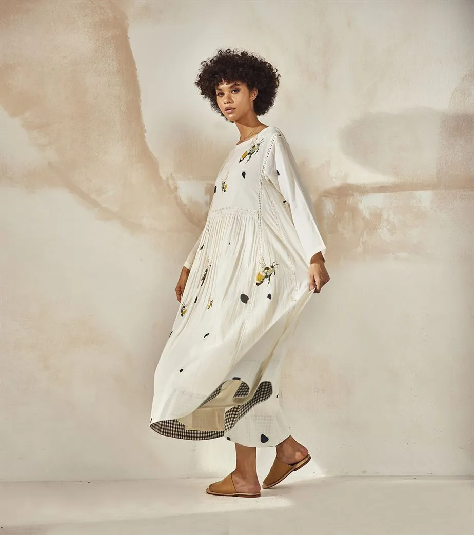 Khara Kapas  I  Los Angeles Whimsy Maxi Dress