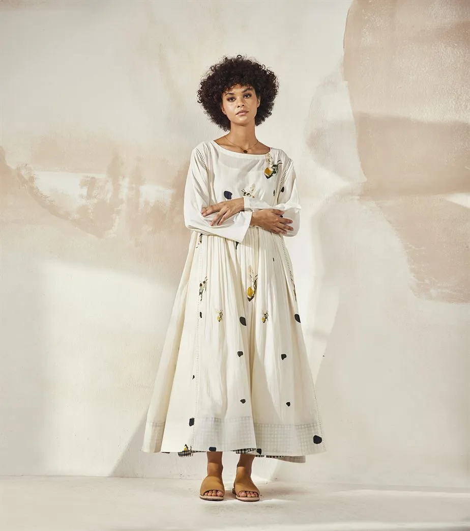 Khara Kapas  I  Los Angeles Whimsy Maxi Dress