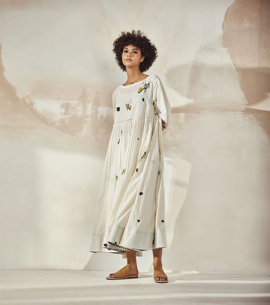 Khara Kapas  I  Los Angeles Whimsy Maxi Dress