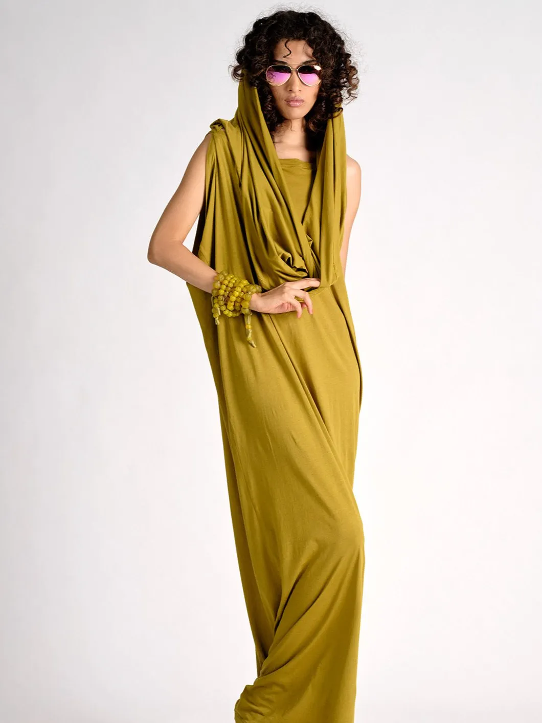 Knit Scarf Dress