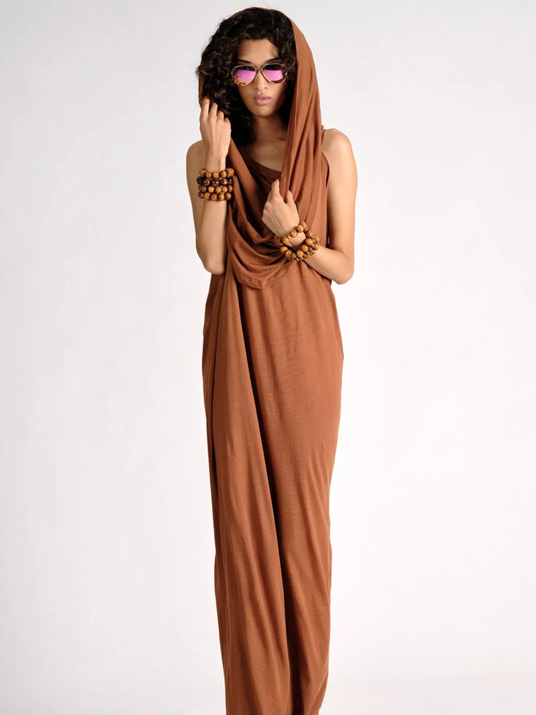 Knit Scarf Dress