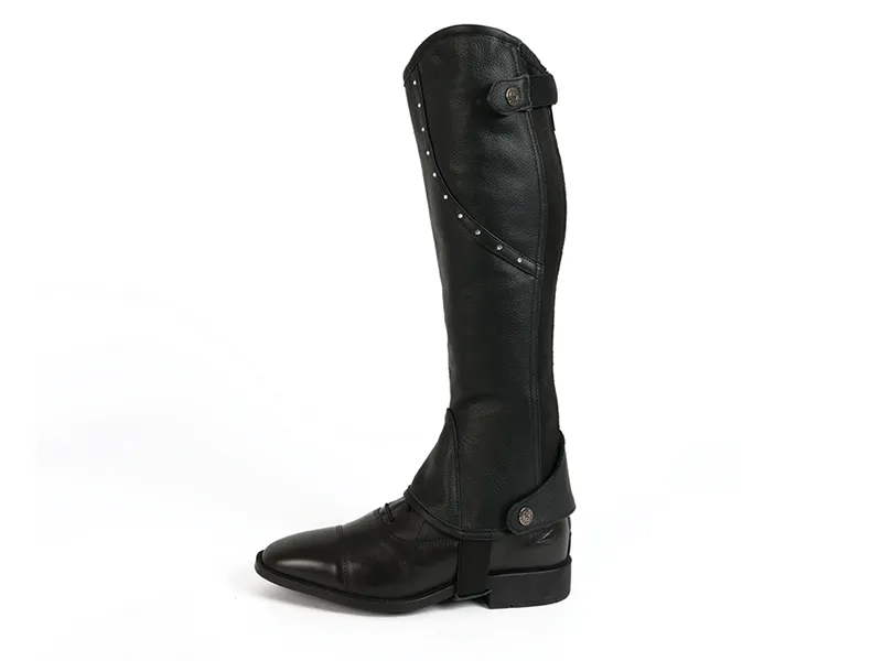Lami-Cell Crystal Leather Mini-Chaps