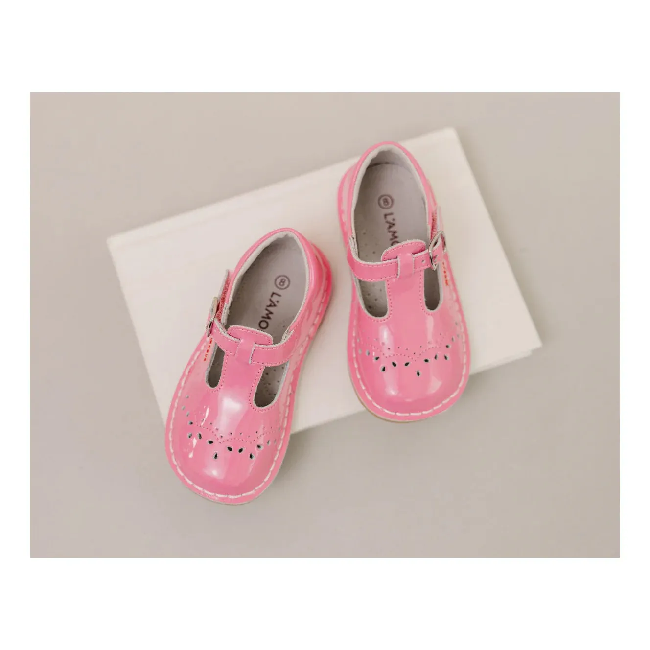 L'Amour Shoes *NEW COLOR* Ruthie F-410 T-Strap