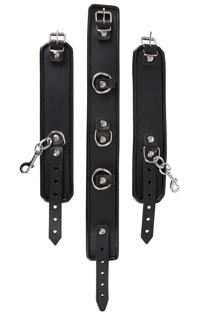 Leather choker & restraints - Your Catch