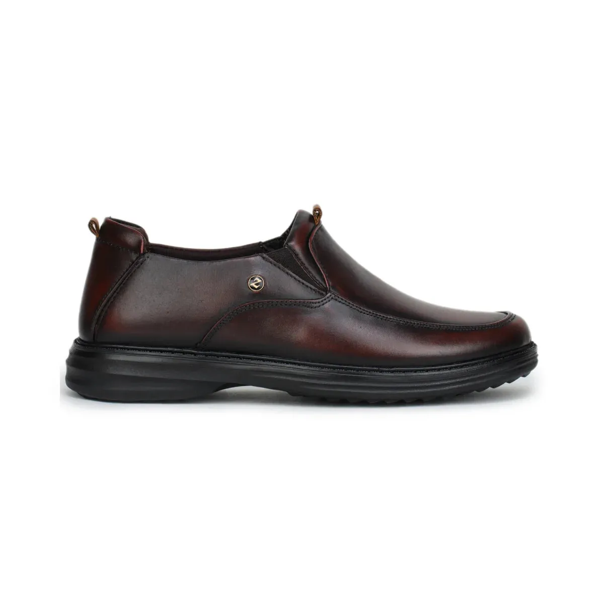 Leather Loafers for Men 4511 | Slip-On Shoes with TPR Sole