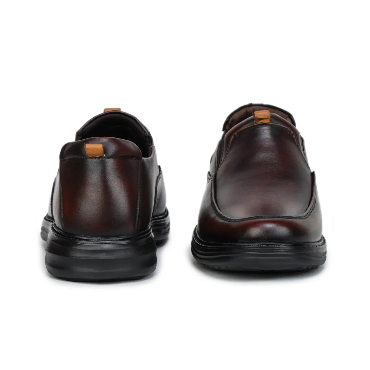 Leather Loafers for Men 4511 | Slip-On Shoes with TPR Sole