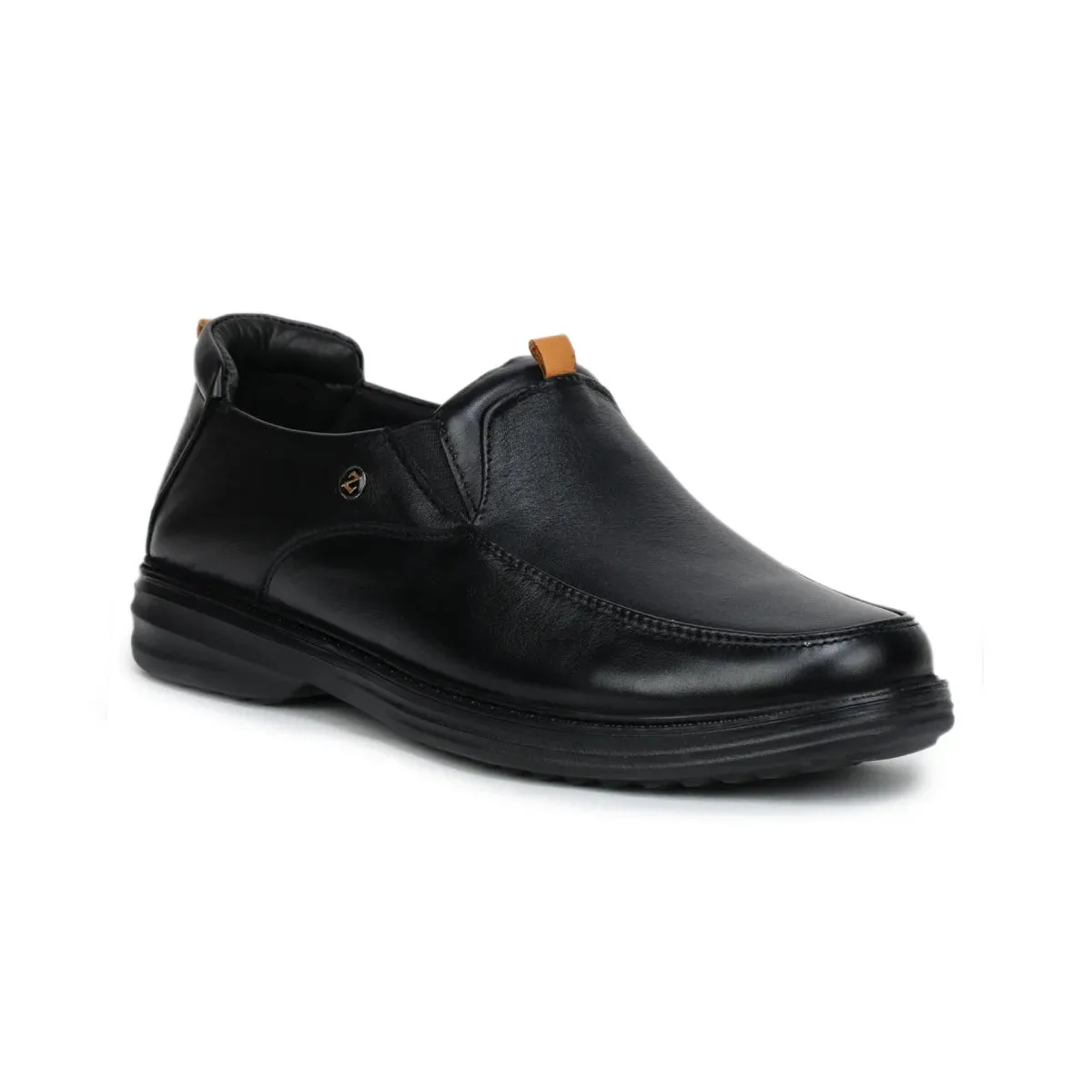 Leather Loafers for Men 4511 | Slip-On Shoes with TPR Sole