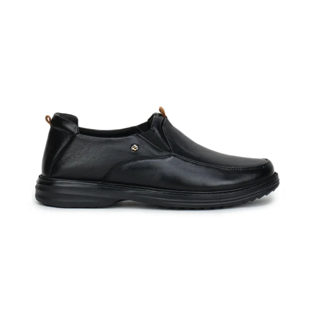 Leather Loafers for Men 4511 | Slip-On Shoes with TPR Sole