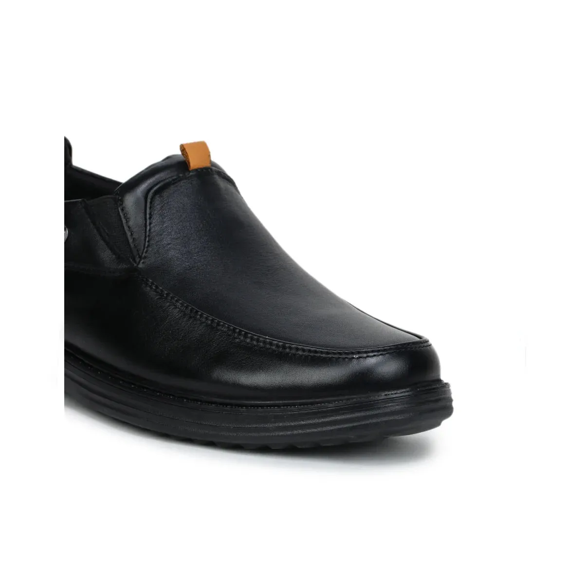 Leather Loafers for Men 4511 | Slip-On Shoes with TPR Sole