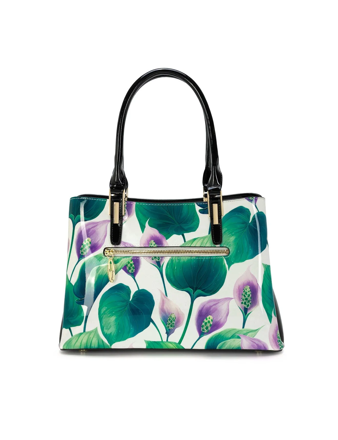 LILIANA TRIPLE COMPARTMENT LEATHER BAG- SN78-0378-SALE