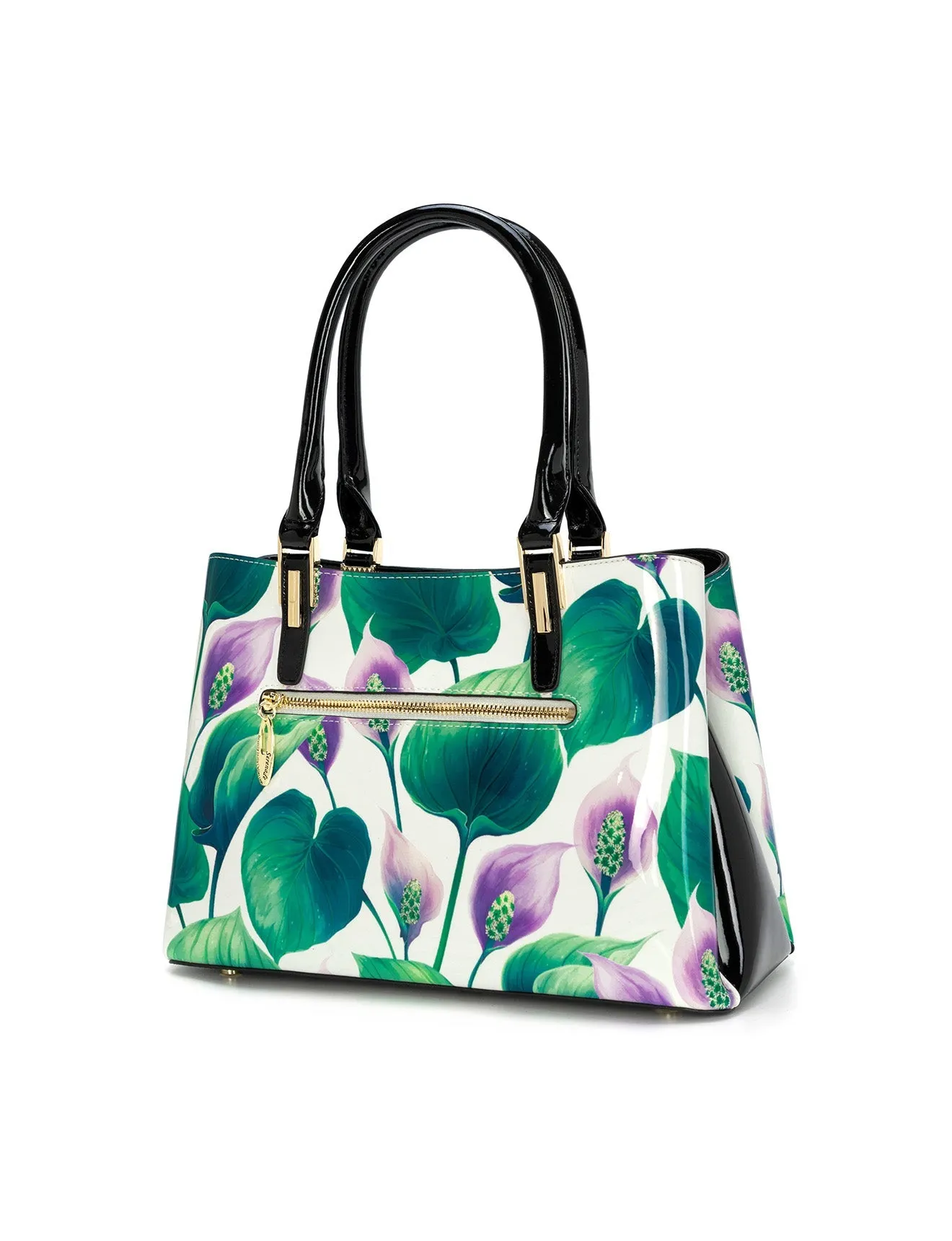 LILIANA TRIPLE COMPARTMENT LEATHER BAG- SN78-0378-SALE