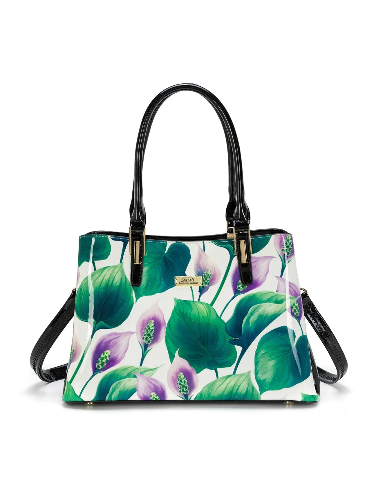 LILIANA TRIPLE COMPARTMENT LEATHER BAG- SN78-0378-SALE
