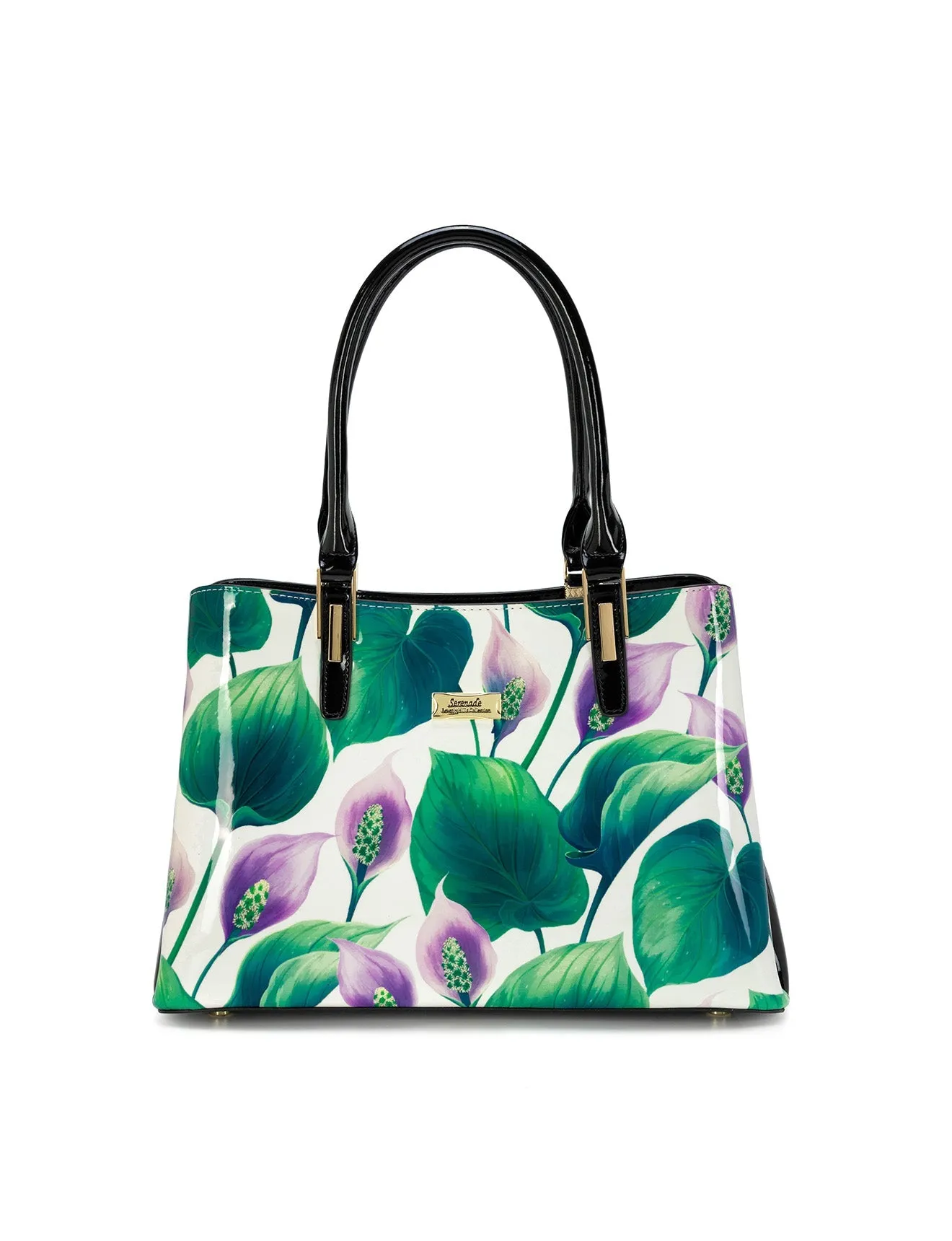 LILIANA TRIPLE COMPARTMENT LEATHER BAG- SN78-0378-SALE