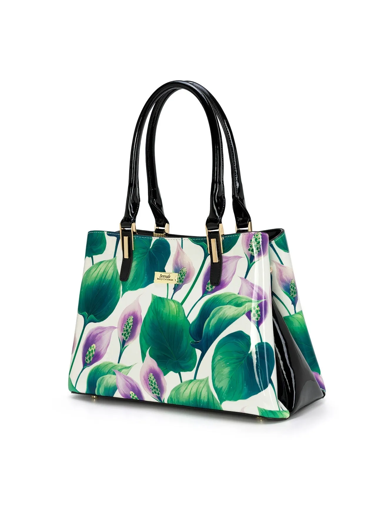 LILIANA TRIPLE COMPARTMENT LEATHER BAG- SN78-0378-SALE