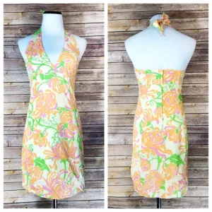 Lilly Pulitzer What A Wonderful World Halter Dress