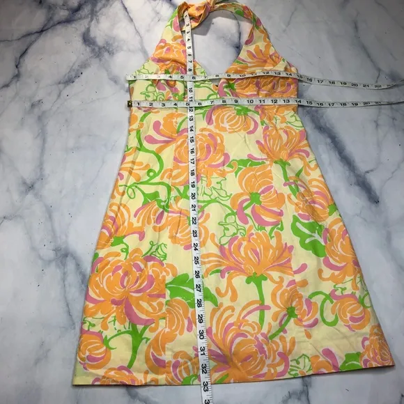 Lilly Pulitzer What A Wonderful World Halter Dress