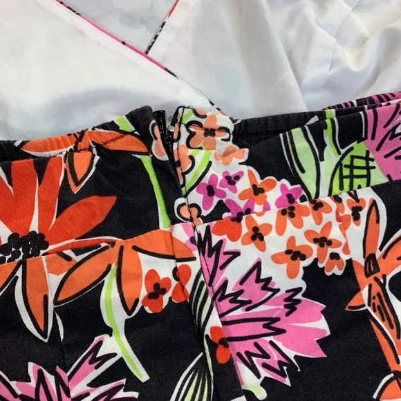 Lilly Pulitzer White Label Floral Halter Dress