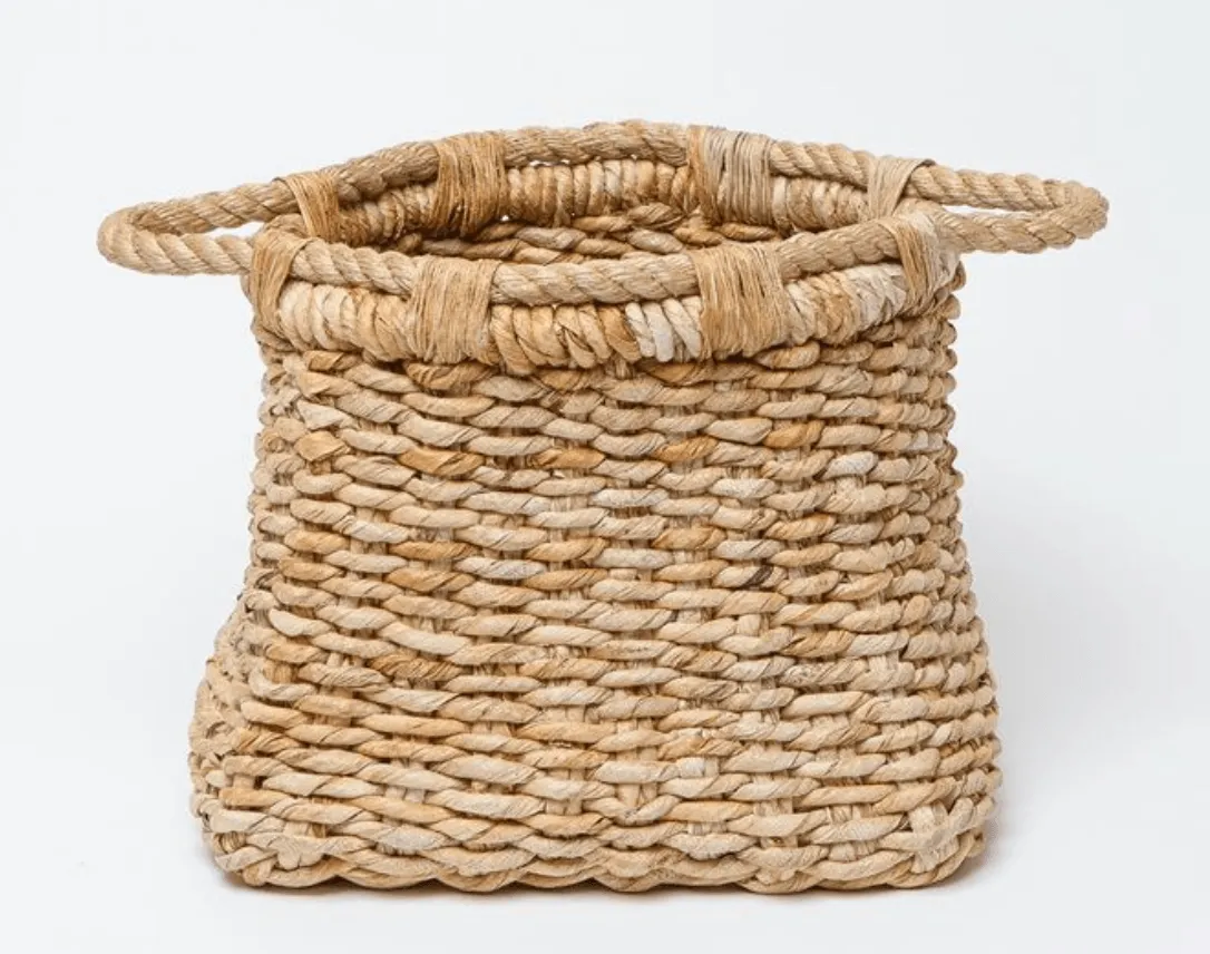 Lucas Banana Bark Wicker Baskets - Two Sizes