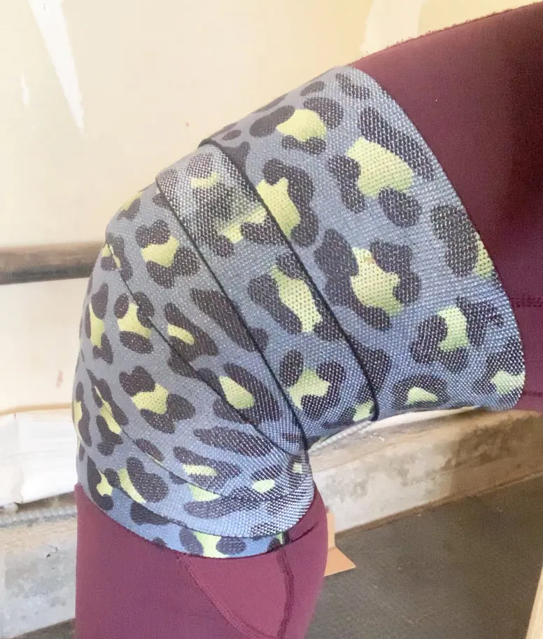 Lucky Leopard Knee Wraps