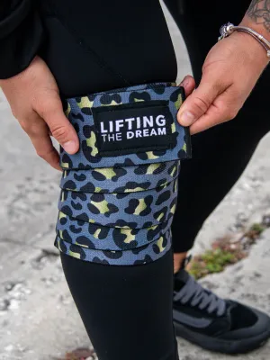 Lucky Leopard Knee Wraps