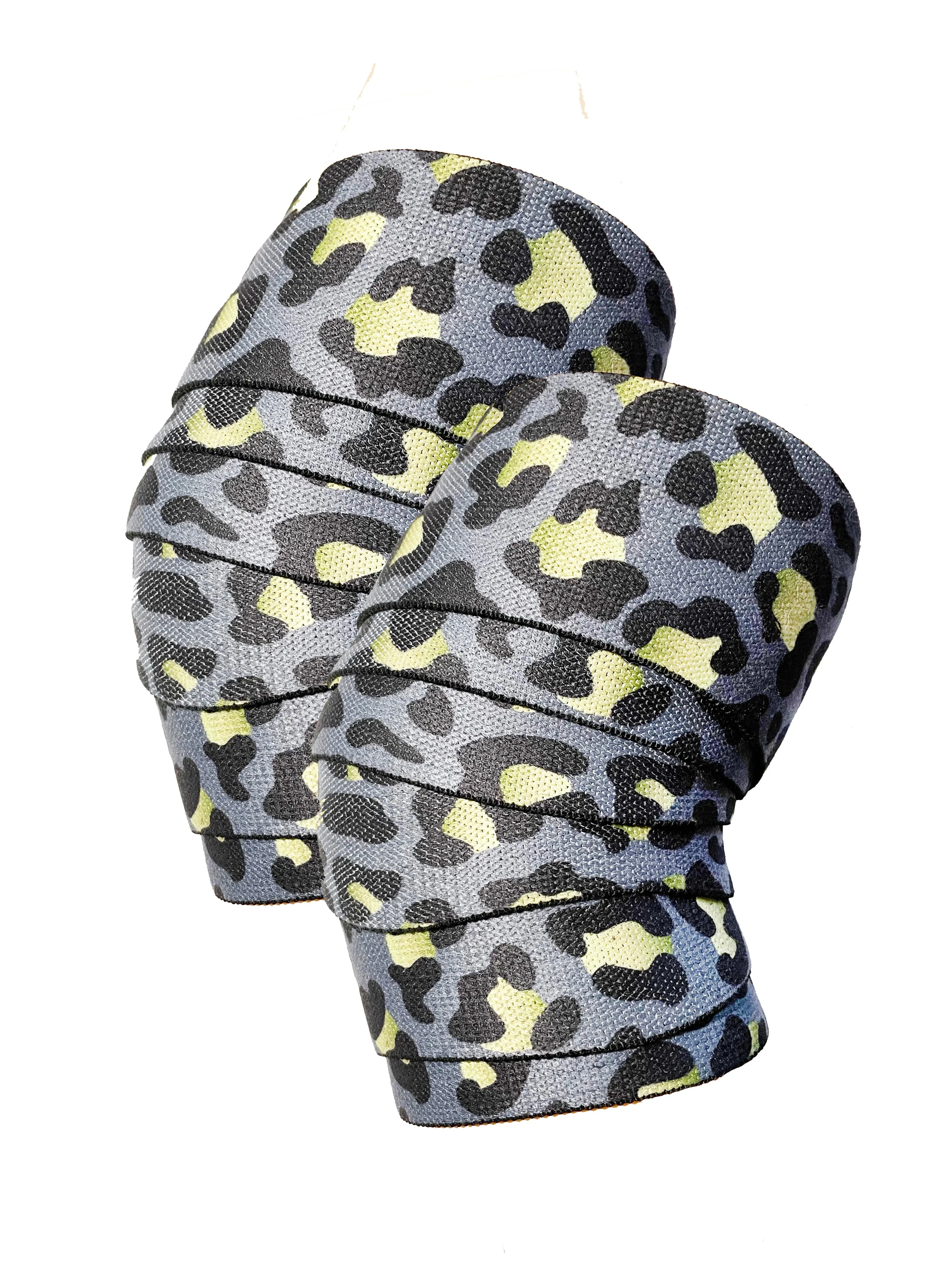 Lucky Leopard Knee Wraps