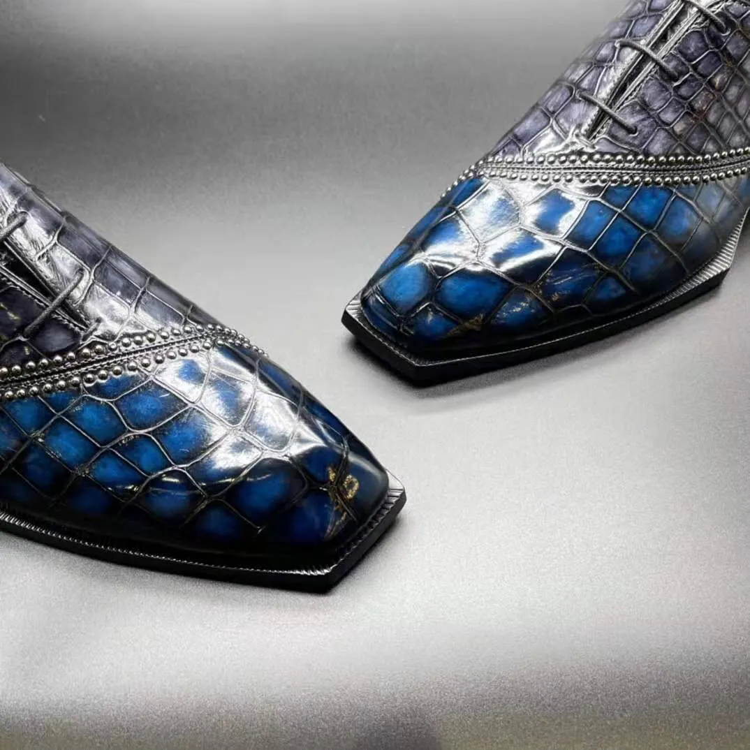 Luxury Alligator  shoes(crocodile leather)