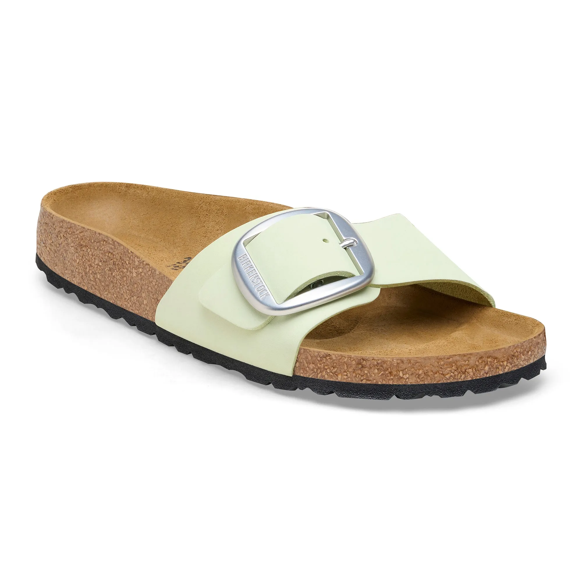 MADRID BIG BUCKLE - FADED LIME - NUBUCK