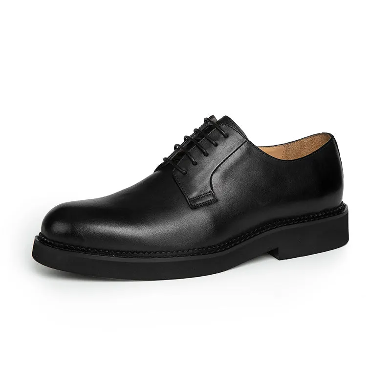 Men's casual business handmade leather shoes
