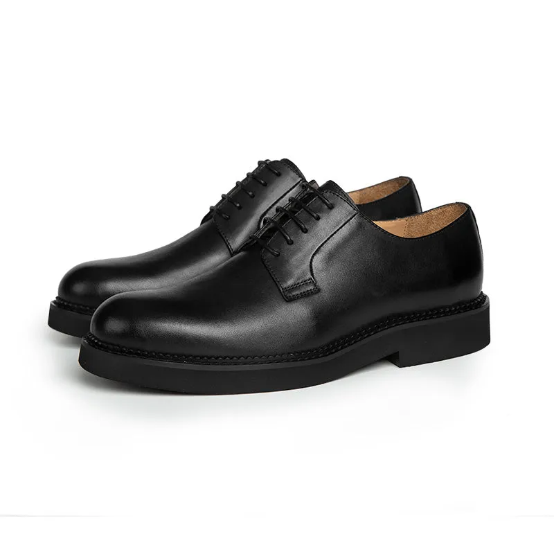 Men's casual business handmade leather shoes