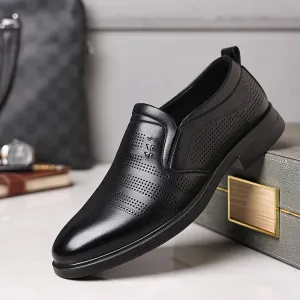 Men's Formal Banker Slip on MF80 - Black