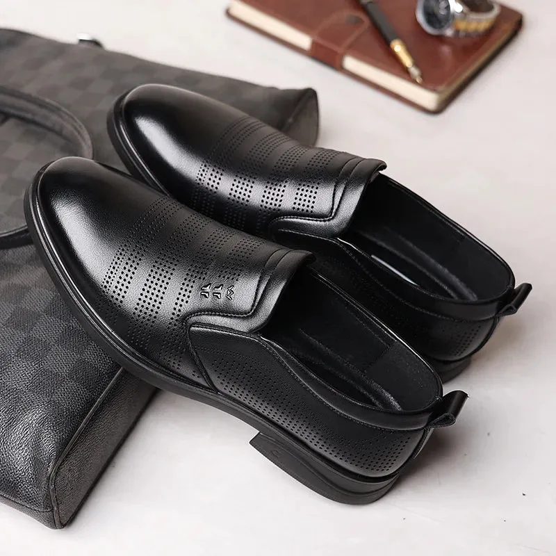 Men's Formal Banker Slip on MF80 - Black