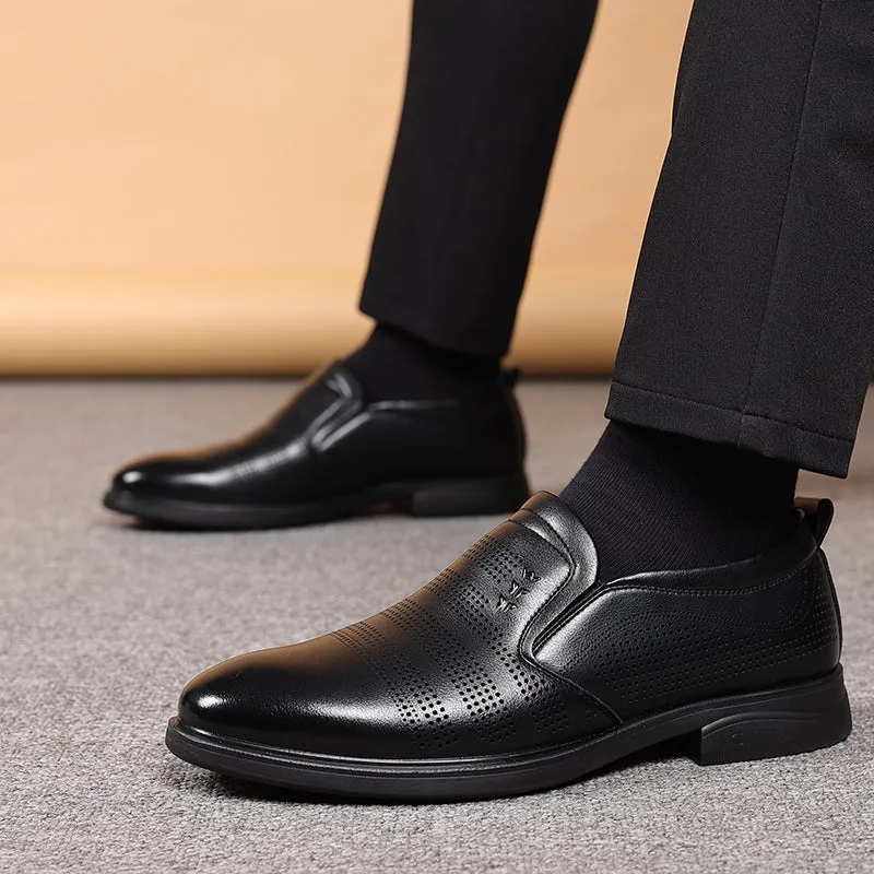 Men's Formal Banker Slip on MF80 - Black