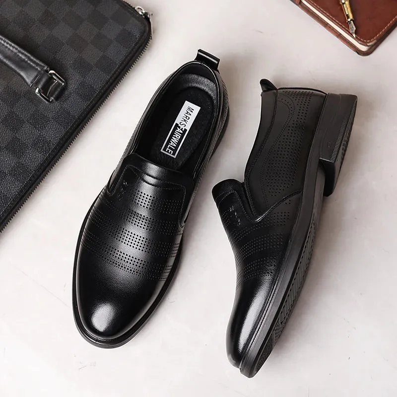 Men's Formal Banker Slip on MF80 - Black