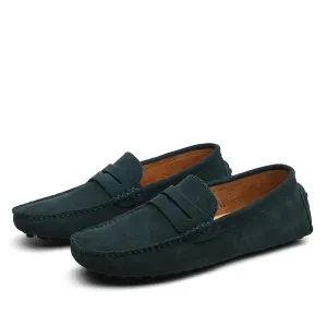Men's Genuine Leather Peas Shoes