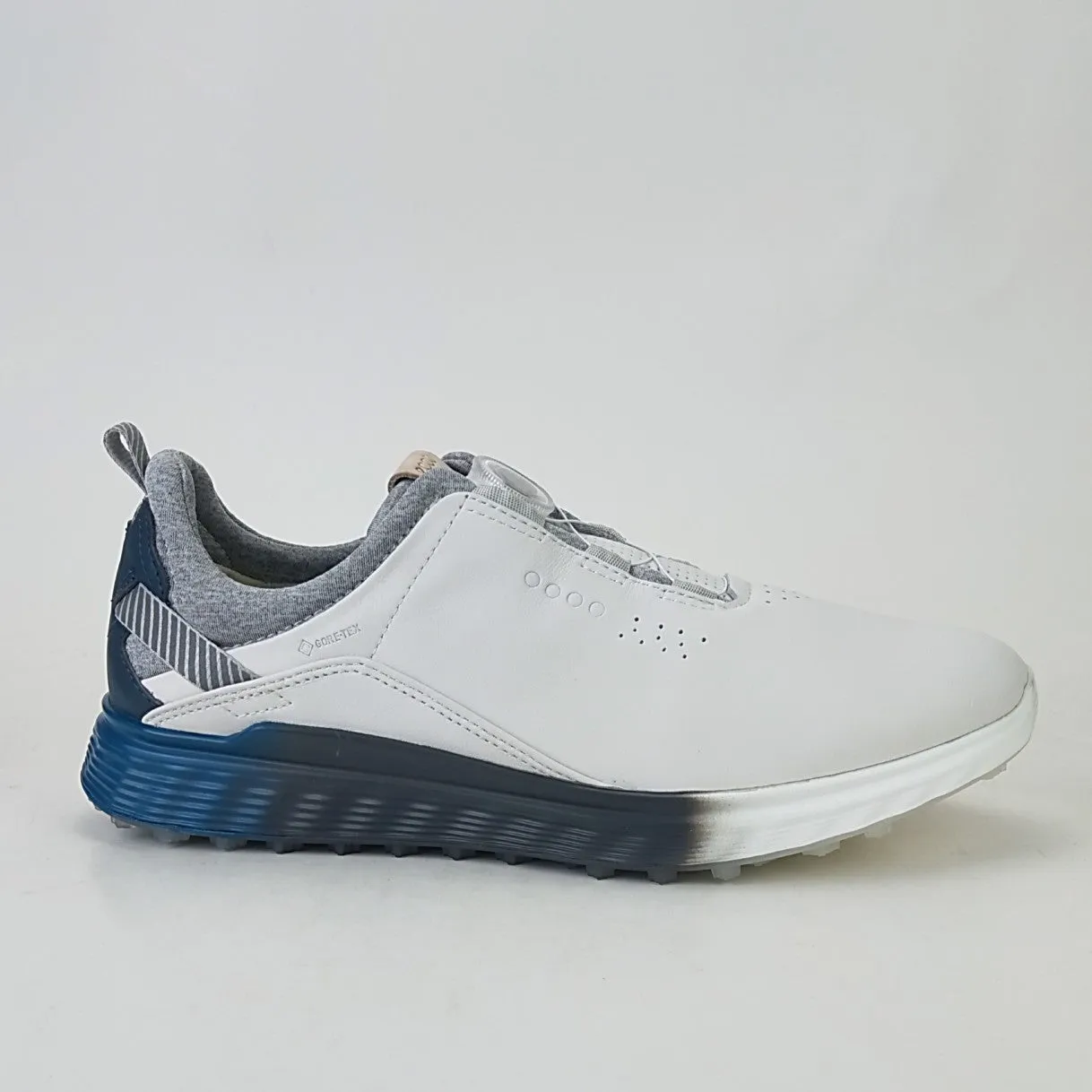 Men's Sports Casual White Leather Waterproof Anti-Slip Sneakers